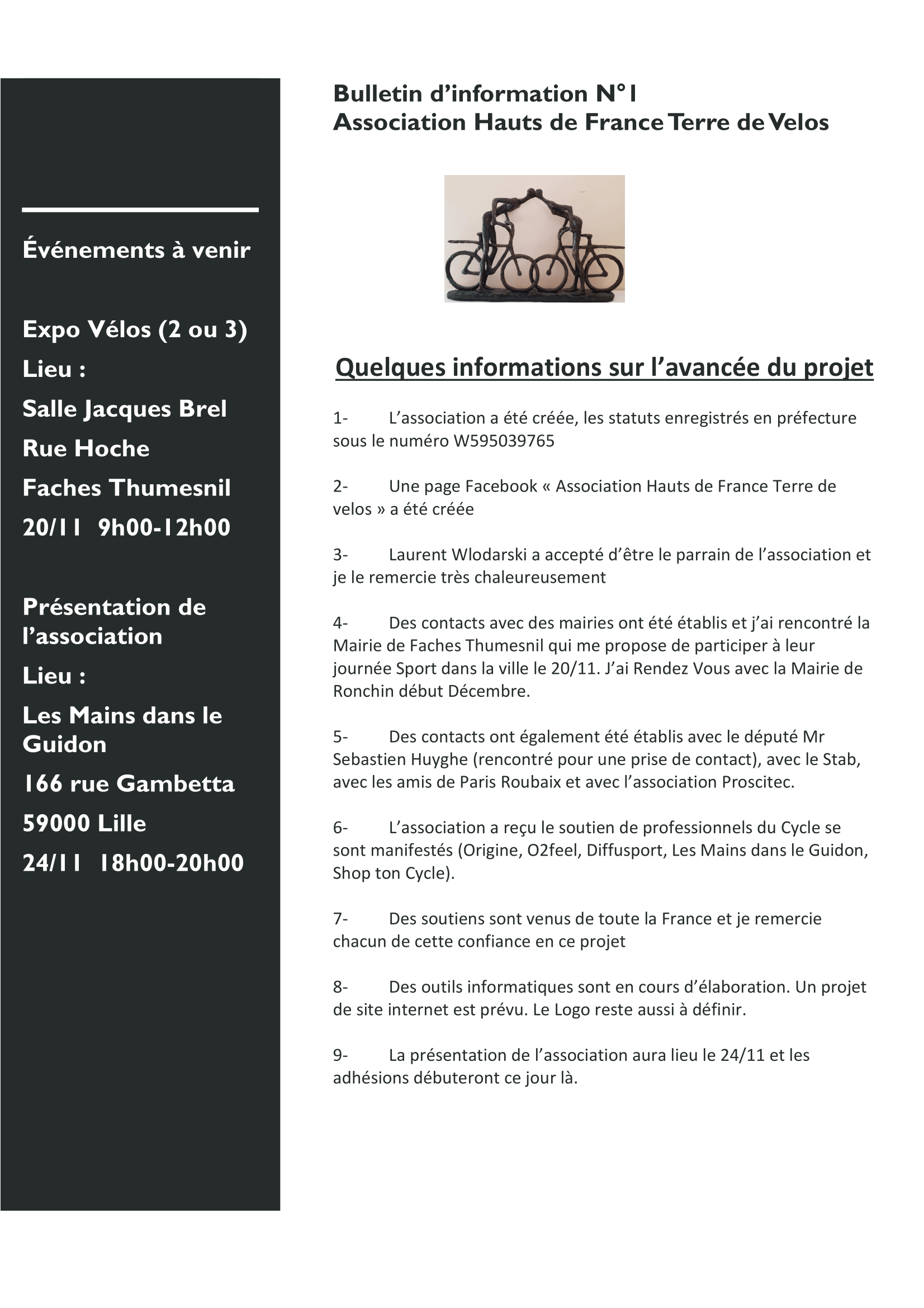 Bulletin information N°1-21-1